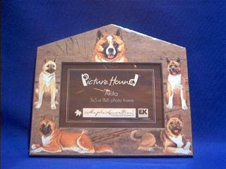 akita picture frame