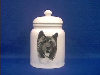 akita cookie jar