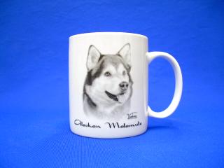 alaskan malamute mug