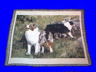 australian shepherd blanket