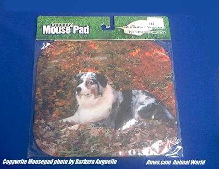 australian shepherd mousepad