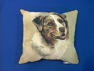 australian shepherd pillow