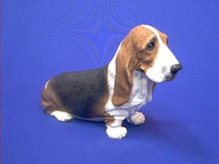 basset hound figurine