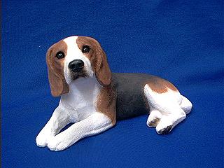 beagle figurine sandicast