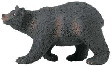 black bear toy miniature