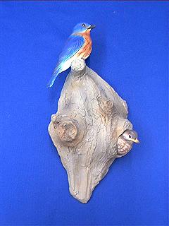 bluebird figurine