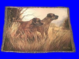 border terrier blanket