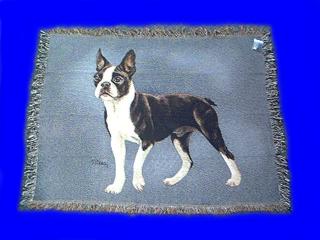 boston terrier blanket