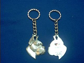 boxer keychain