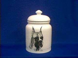 boxer cookie jar