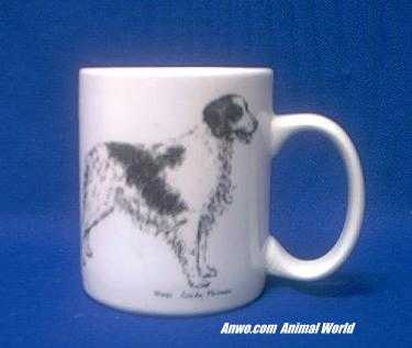 brittany spaniel mug porcelain