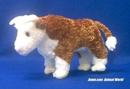 brown bull plush stuffed animal tumbleweed