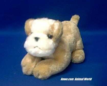 bulldog plush stuffed animal puppy