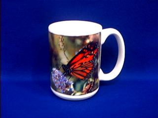 monarch butterfly picture mug