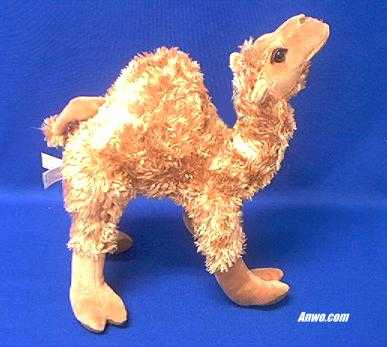 camel plush stuffed animal standing