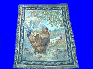 rooster blanket