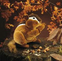 chipmunk puppet