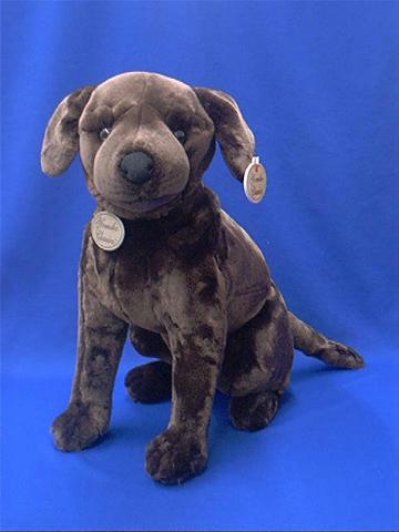 chocolate lab stuffed animal plush lifesize puppy