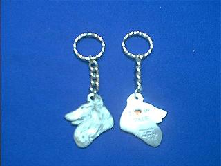 collie keychain