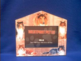 collie picture frame