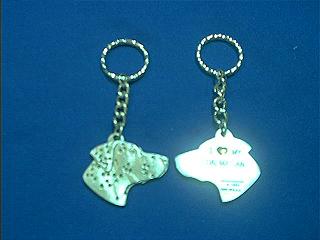 dalmatian keychain