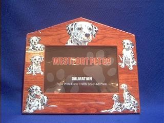 dalmatian picture frame