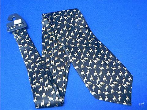 deer necktie does