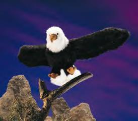 eagle puppet
