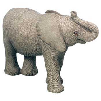 african elephant figurine small size 