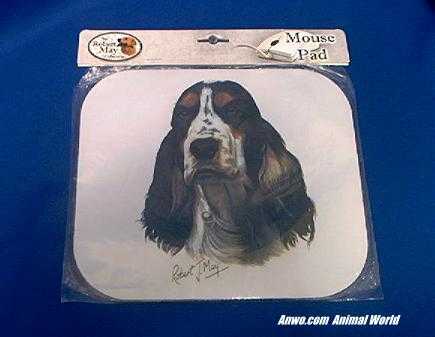 english cocker spaniel mouse pad