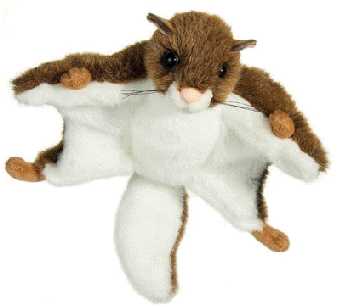 flying squirrel stuffed animal plush