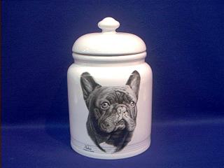 french bulldog cookie jar