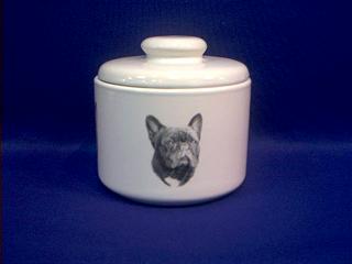 french bulldog jar