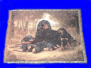 gordon setter blanket