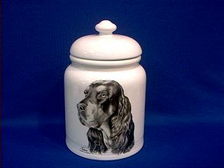 gordon setter cookie jar