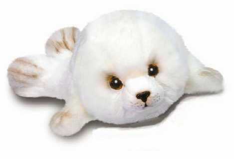 harp seal plush stuffed animal toy