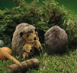 hedgehog puppet