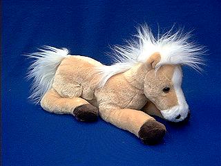 palomino horse stuffed plush animal
