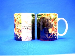 chocolate lab mug
