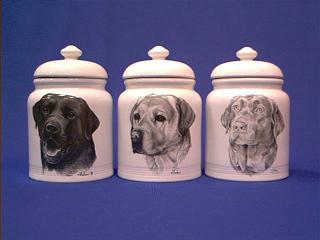labrador retriever cookie jar