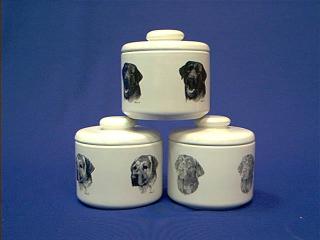 labrador retriever porcelain