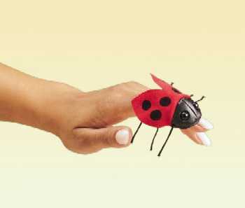 ladybug finger puppet folkmanis