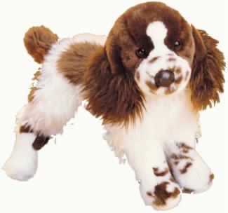 stuffed english springer spaniel