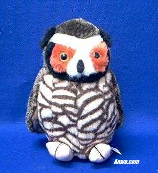 owl plush stuffed sounds