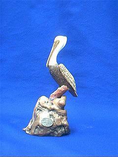 brown pelican figurine