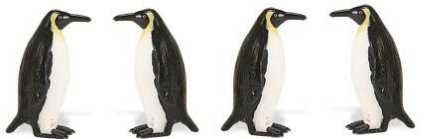 penguin toy mini good luck miniature