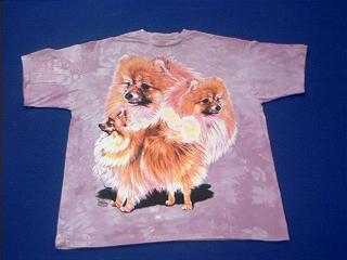 pomeranain t shirt