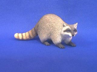 raccoon figurine