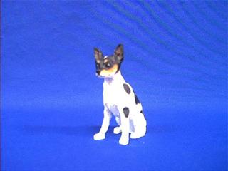 rat terrier figurine