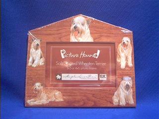 soft coated wheaten picture frame